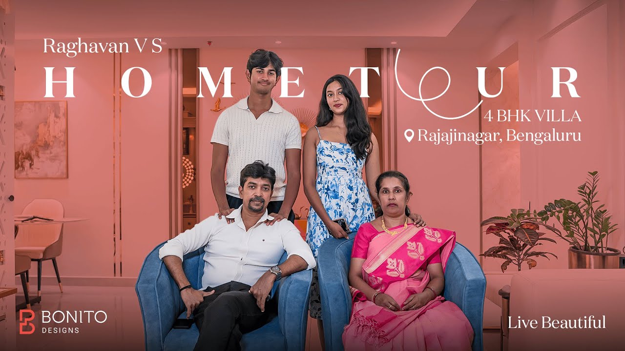 Inside the Raghavan Family’s 4BHK by Bonito Designs