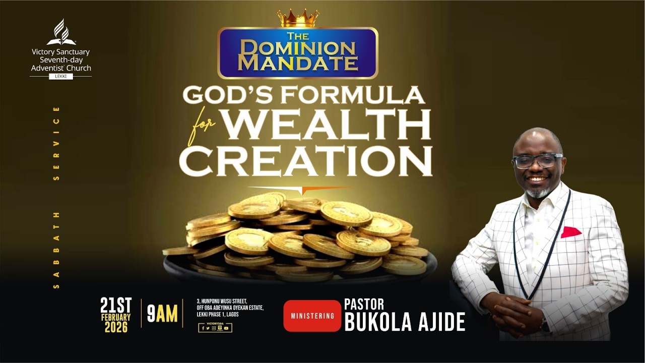 God’s Formula for Wealth Creation - Sabbath Service