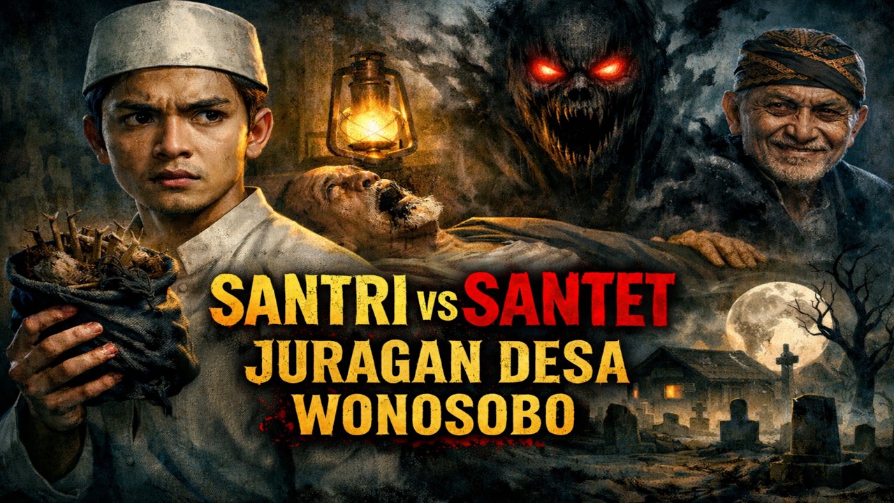 SANTRI VS SANTET! Kisah Nyata Juragan Desa Wonosobo Kirim Ilmu Hitam ke Ayahnya