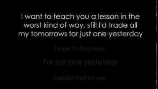 Just One Yesterday ft. Foxes - Fall Out Boy