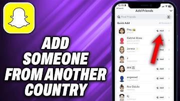 How To Add Someone From Another Country On Snapchat (2025) - Quick Help