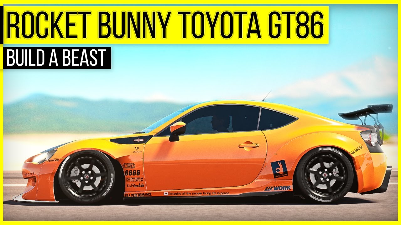 Rocket Bunny Toyota GT86 - Build A Beast | Forza Horizon 3