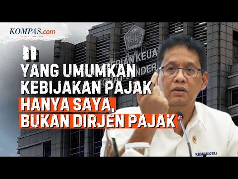 Kesal Sama DJP Purbaya Putuskan Hanya Dirinya yang Berhak Umumkan Kebijakan Pajak