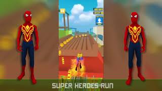 Super Heroes Run: Spider Subway Runner - Video 09 screenshot 4