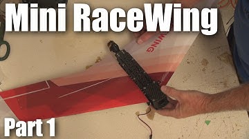 Fixed Wing Friday: MiniRaceWing part 1