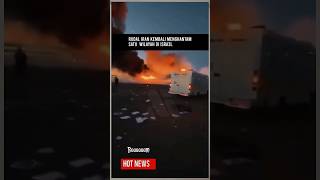 Iranian missiles hit their target #news #short #trending #war #israel #fyp #beritaterkini