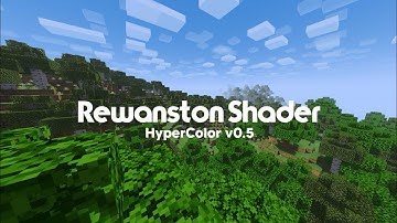 Rewanston Shader HyperColor 0.5 ! #shadermcpe