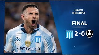 Thumbnail for RACING vs. BOTAFOGO | HIGHLIGHTS | CONMEBOL RECOPA 2025