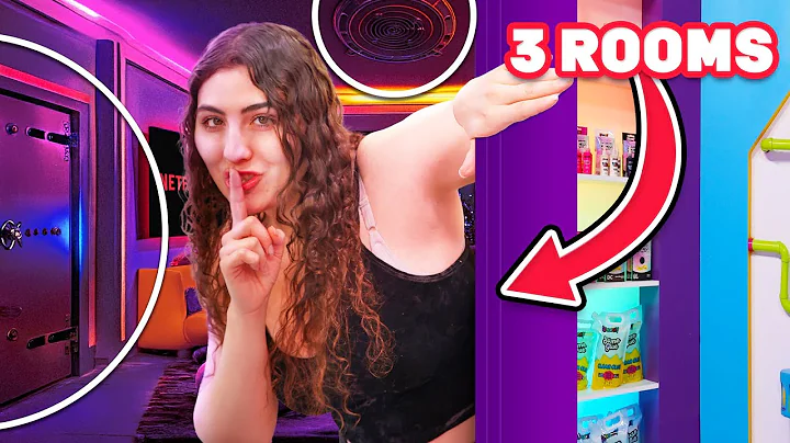 I built 3 secret rooms you'd never find