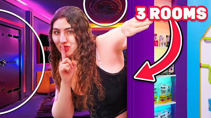 I built 3 secret rooms you'd never find