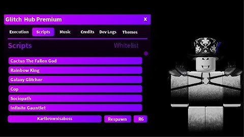 Roblox Glitch Hub Premium Script Showcase Leak