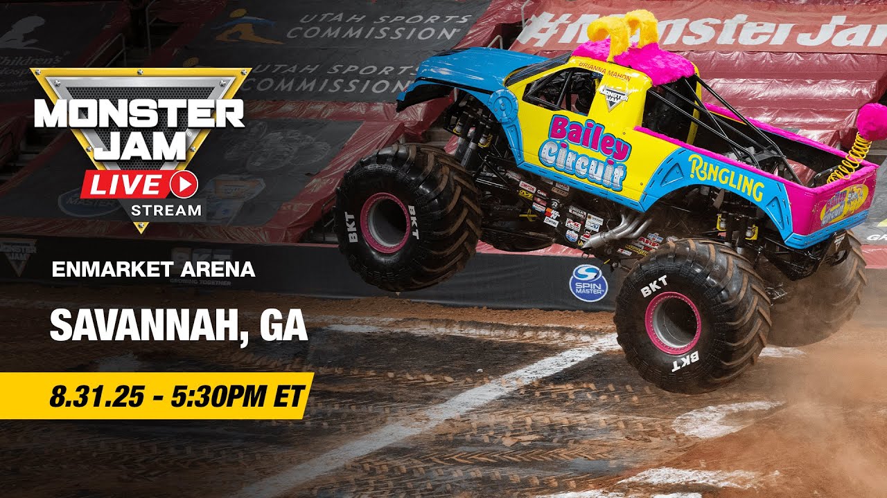 Monster Jam: Savannah, GA - 5  (Full Event) | Aug 31, 2025