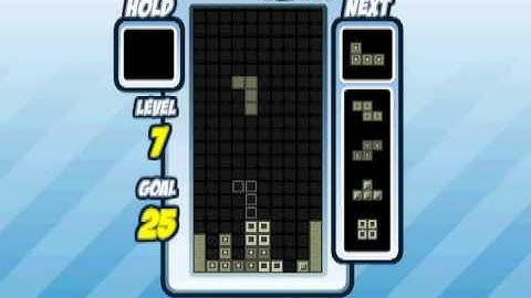 Browser Play: Tetris Friends Marathon game 1