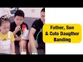 Top Funny Video Of Father, Son &amp; Super Cute Daughter