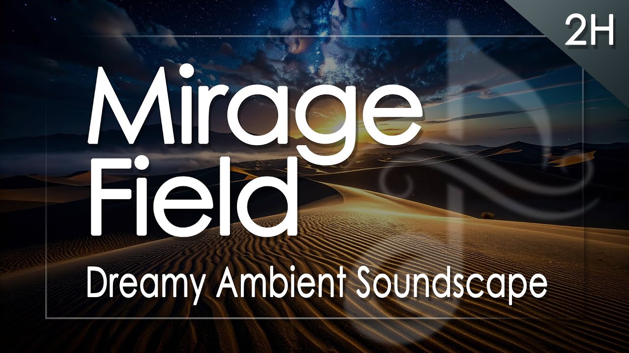 【2 Hour】Mirage Field – Dreamy Ambient Soundscape (Extended Ver.) | Night, Meditation, Deep Focus