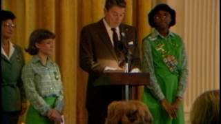 President Reagan's Remarks for Girl Scout Anniversary Luncheon on March 9, 1984