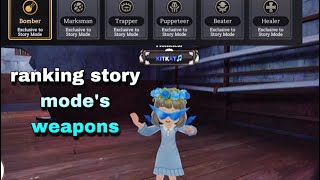 ranking story mode’s weapons ! ~ granny’s house online screenshot 3