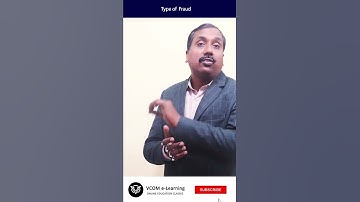 Type Of Fraud - #Shortvideo - #auditing  - #bishalsingh -Video@10