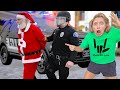 Arrested santa breaking into stephen sharer house