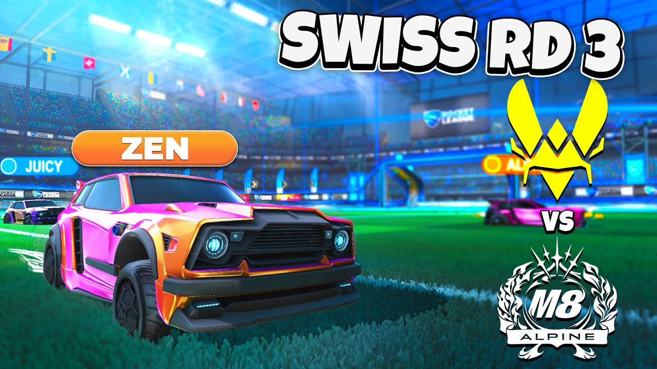 ZEN POV Vitality vs Gentle Mates Swiss Round 3 RLCS 2024 EU Open