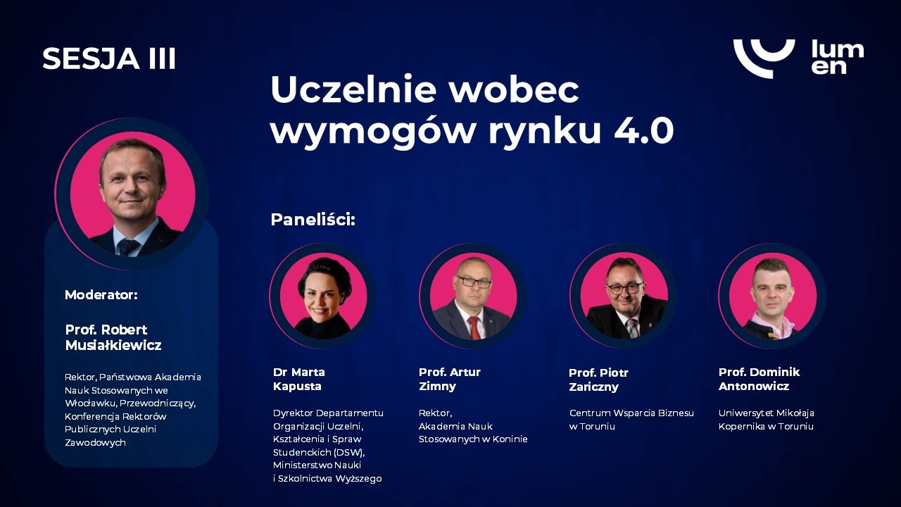 UCZELNIE WOBEC WYMOGÓW RYNKU 4.0