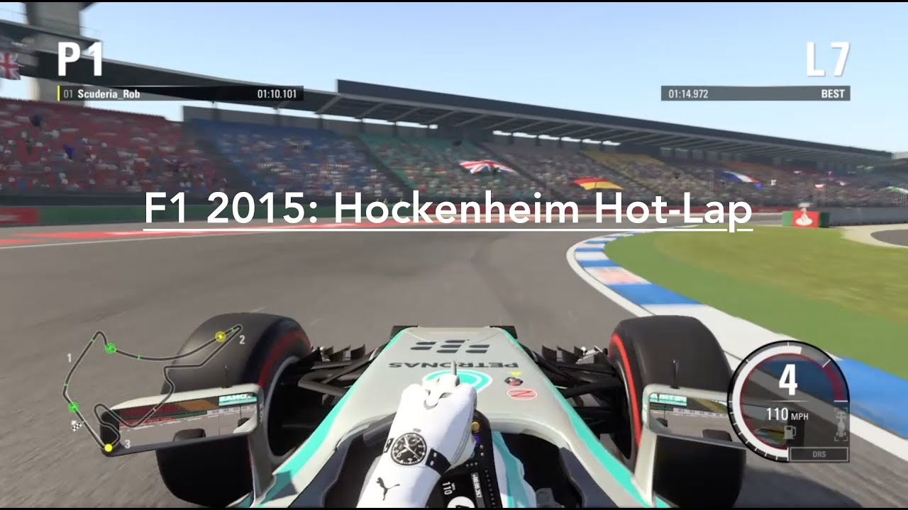 F1 2015: Hockenheim Hot-Lap