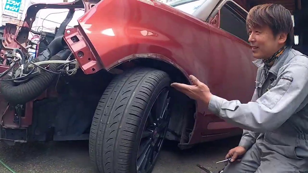 NZE151N Corolla Rumion - Removing the front fender! (^^)! NZE151N