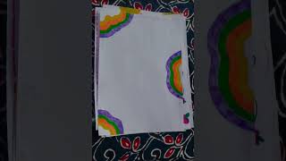 |Beautiful borderline designs🌷🌿|#project|#crafts| #music |#love |