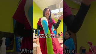 Working in a Pediatric Dental office is so fun! #shorts #dentist #pediatricdentist #fun