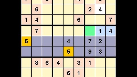 How to Solve New York Times Sudoku Hard April 3, 2022