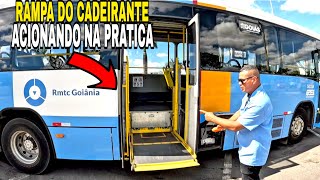 VEJA COMO ACIONAR A RAMPA DO ELEVADOR DO CADEIRANTE 