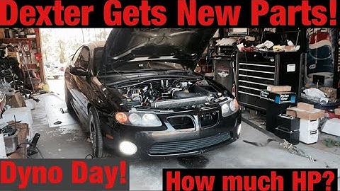 GTO Dyno with New Injectors and 102mm Throttle Body!!!