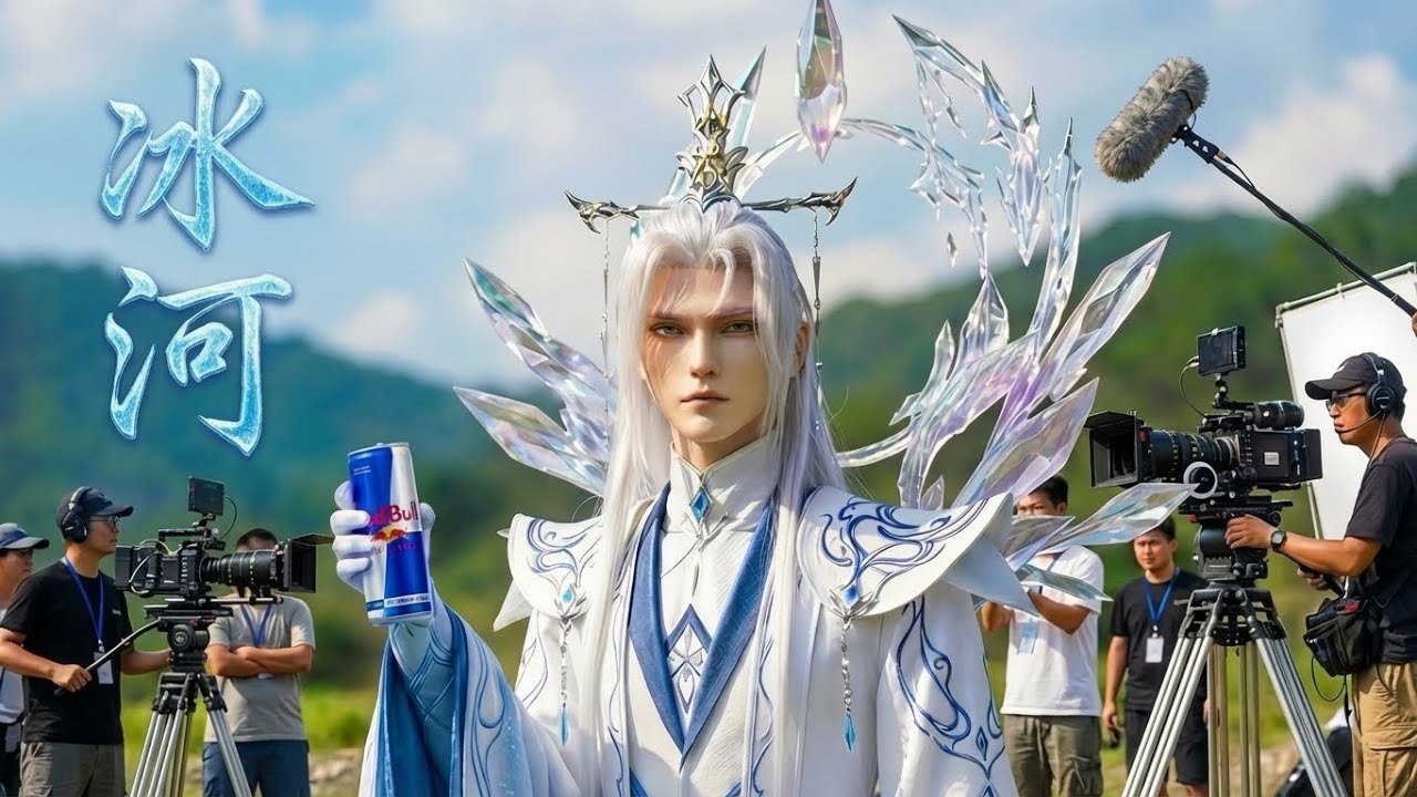 XiaoYans Rival BING HE- Real Life Character from Battles Through The Heaven BTTH-filming Set