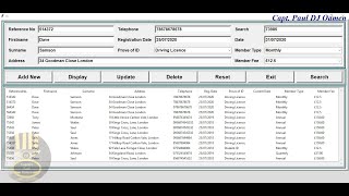How to Create a Data Entry Form with MySQL Database and Treeview in Python - Part 2 of 3