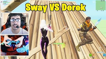 Sway VS Derek 1v1 Buildfights! (Fortnite)