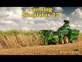 FAZENDA A TODO VAPOR COM NOSSO CANAVIERO!! FARMING SIMULATOR 22!!