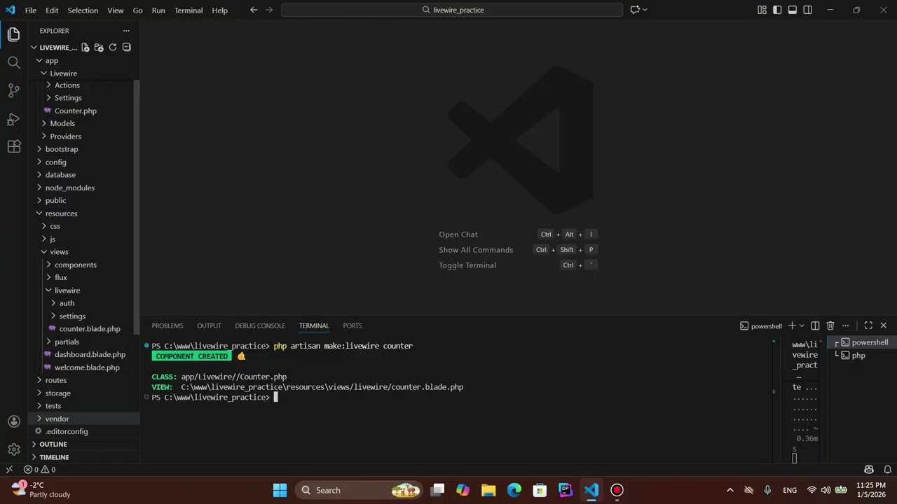 4 What's Livewire and Building First Livewire Component