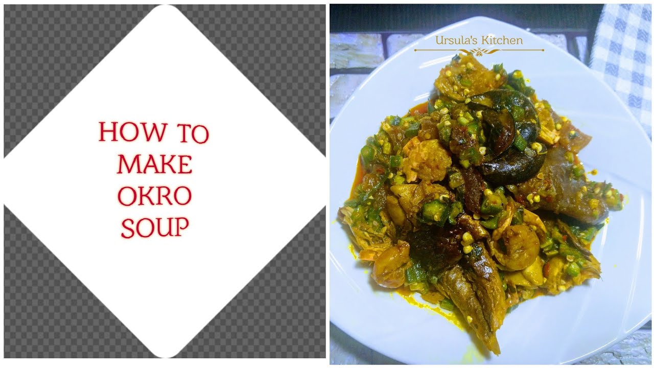 How to make okro soup / Quick, easy healthy and nutritious okro soup