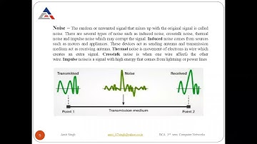 Lecture 7: Transmission Impairments and Multiplexing