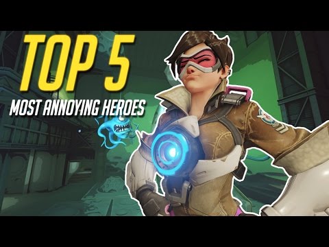 Overwatch: Top 5 Most ANNOYING Heroes & How to Counter Them