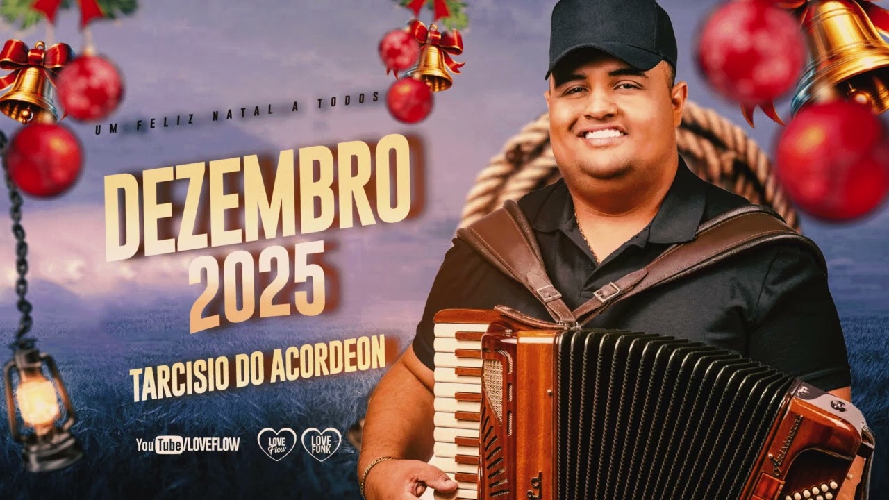 TARCISIO CD NOVO 2025 - TARCISIO DO ACORDEON DEZEMBRO 2025 MÉDIO GRAVE PRA PAREDÃO - MIX DE FORRÓ