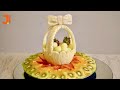 Delicious Natural Fruit Center | Healthy food By J. Pereira Art Carving