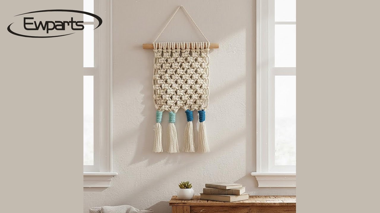 Macrame wall hanging making for adults! Super easy macrame wall hanging square knot only!!!