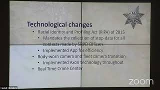 San Ramon Police Department Annual Report at City Council Meeting 2/28/2023