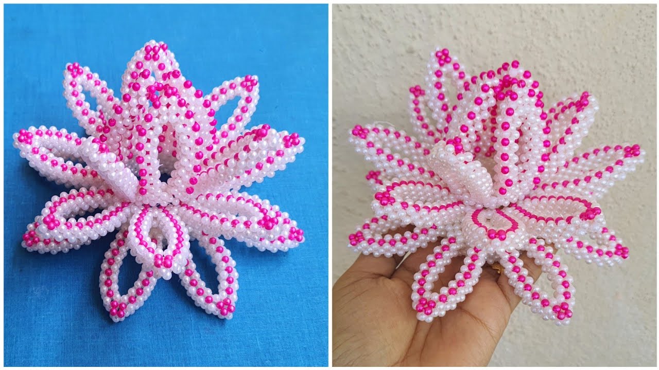 ಮಣಿ ಆರತಿ ಕಟ್ಟು (Part-2) How to make Beads Aarati kattu | Marriage Decoration | DIY Beads Craft/work