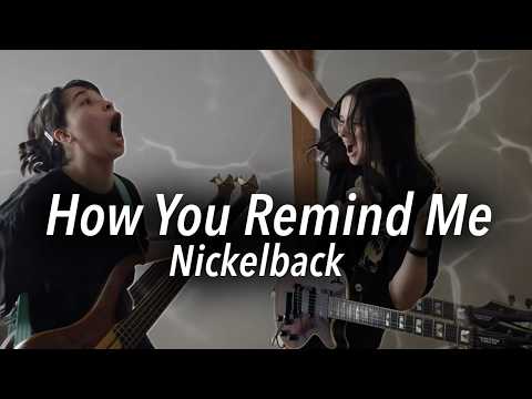 Nickelback - How You Remind Me - guitar + bass #cover