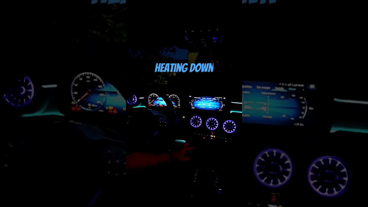 Climate Control with Dynamic Ambient Lighting – Mercedes CLA in Perfect Harmony. 