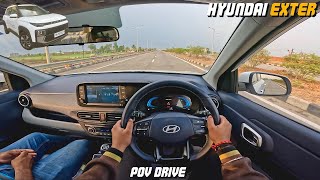 HYUNDAI EXTER NEW FACELIFT : POV DRIVE | The Best Micro SUV Drive | #hyundai #exter #povdrive #asmr