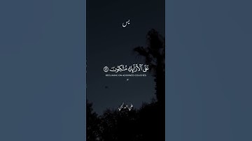 ماتيسر من سورة يس 🎧💙القارئ @علي_الدليمي-95 #اكسبلور #المصحف #راحة_نفسية #حالات_واتس