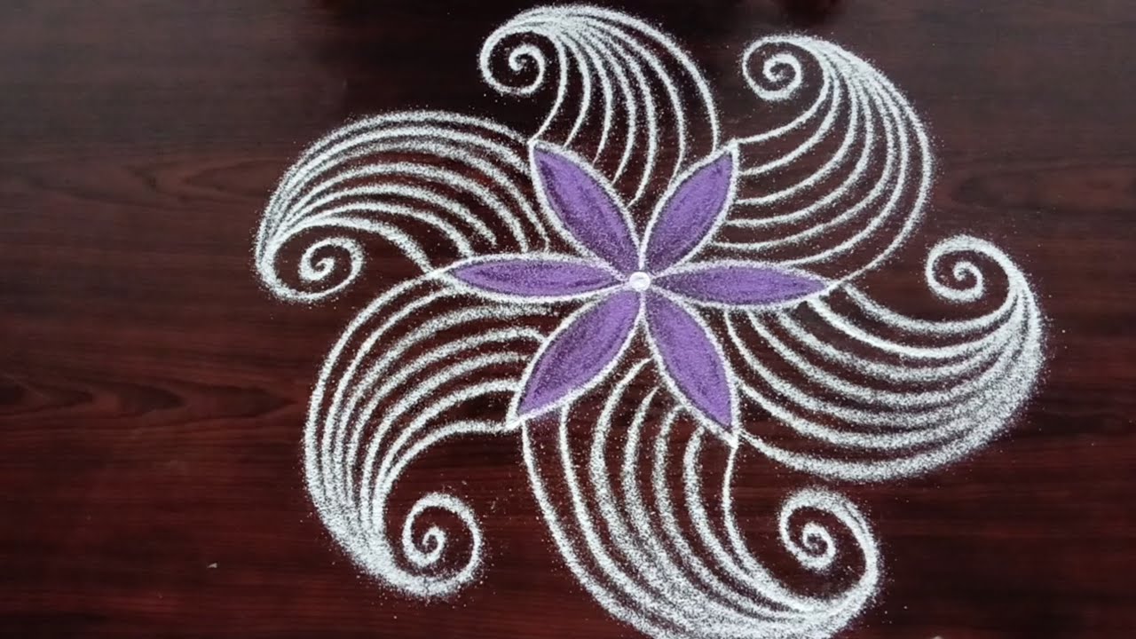 மாசி மாதம் கடைசி செவ்வாய் கிழமை ஸ்பெஷல் படிக்கோலம்//Maasi magam special simple kolangal//Latha kolam